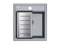 Комплект: Мойка STEPIA 45 + коландер ADVANCE PM114651-GRM+A375-BS